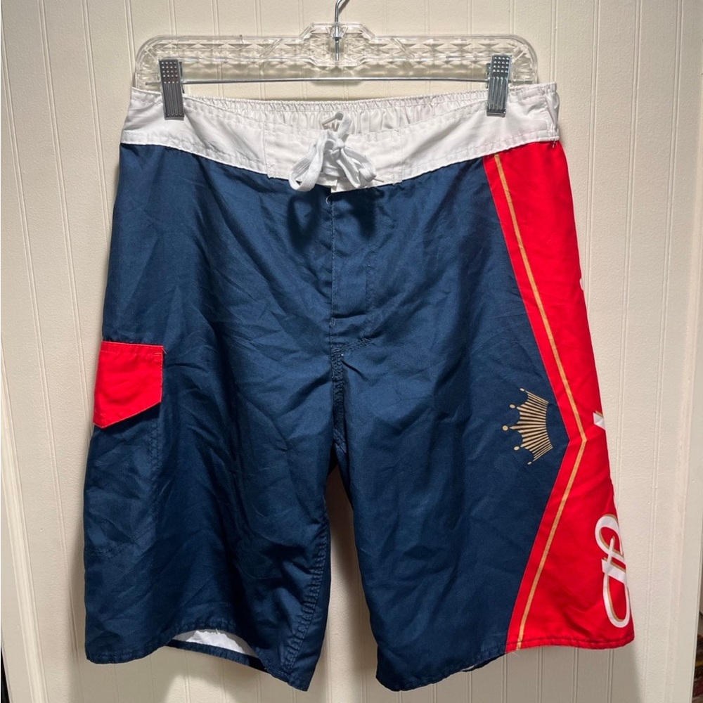Budweiser swim trunks